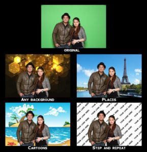 green screen photo booth